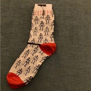 New Women's Halloween Skeleton Hot Sox Socks